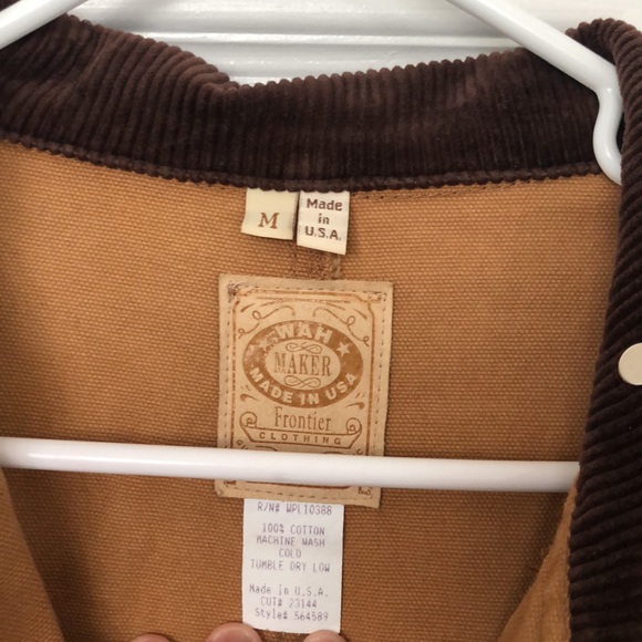 Scully Wah Maker Rangewear Frontier Long Canvas Duster - Picture 2 of 11